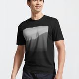 BW-Mountains-Redbubble-active-t-shirt